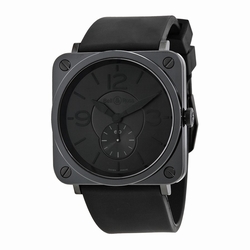 Bell & Ross BRS-BLC-PH/SBR Aviation Mens Quartz Black Ceramic and Steel