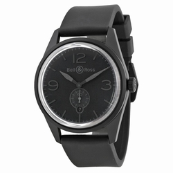 Bell & Ross BRV123-PHANTOM Mens Automatic Black PVD Stainless Steel