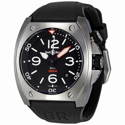 Bell & Ross BR02-92-STEEL Marine Mens Automatic Stainless Steel