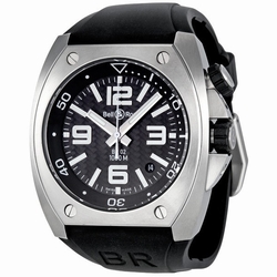 Bell & Ross BR02-ST-FIB Marine Mens Automatic Stainless Steel