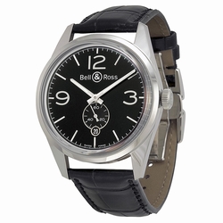 Bell & Ross BRG123-BL-ST-SCR Vintage Mens Automatic Stainless Steel