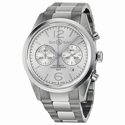 Bell & Ross BRG126-WH-ST/SST Vintage Mens Automatic Stainless Steel