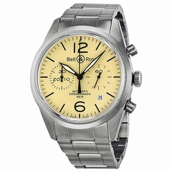 Bell & Ross BRV126-BEI-ST/SST Vintage Mens Automatic Stainless Steel