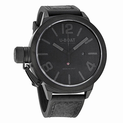 U-Boat 5573 Classico Mens Automatic Black PVD Stainless Steel