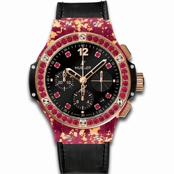 Hublot 341.XP.1280.NR.1213 Ladies Automatic 18k King Gold and Compoiste