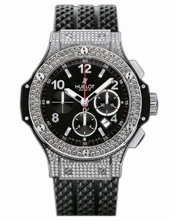 Hublot 5653 Big Bang Mens Automatic Stainless Steel Set With 212 Diamonds