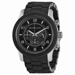 Michael Kors MK8107 Runway Unisex Quartz Black Ion-plated Stainless Steel