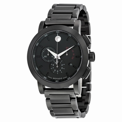 Movado 0607001 Mens Quartz Black PVD-finished Stainless Steel