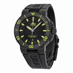 Oris 01 733 7653 4722RS Mens Automatic Black DLC-coated Stainless Steel