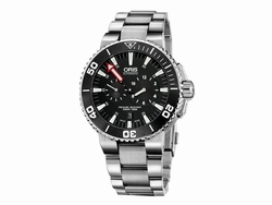 Oris 749-7677-7154MB Aquis Mens Automatic Titanium