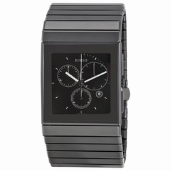 Rado R21715152 Ceramica Mens Quartz Black Ceramic