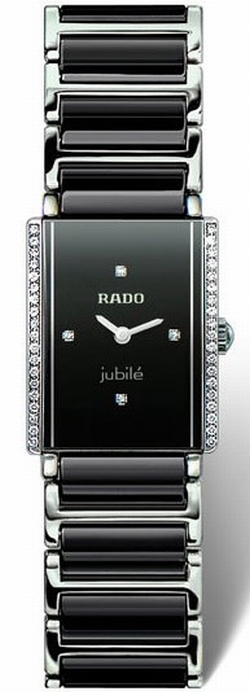 Rado R20430712 Ladies Quartz Black Ceramic