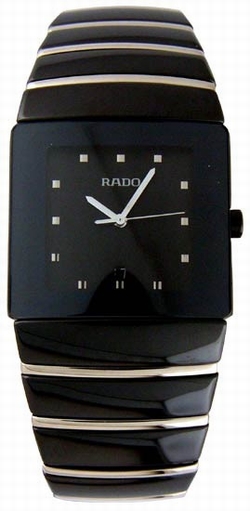 Rado R13335172 Sintra Mens Quartz Black Ceramic