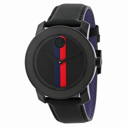 Movado 5015 Unisex Quartz Black TR90 Composite and Stainless Steel