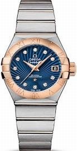 Omega 123.20.27.20.53.001 Ladies Automatic Steel - Red Gold