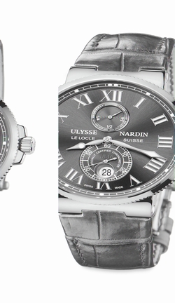 Ulysse Nardin 266-67-43 Maxi Marine Mens Automatic 18kt Rose Gold