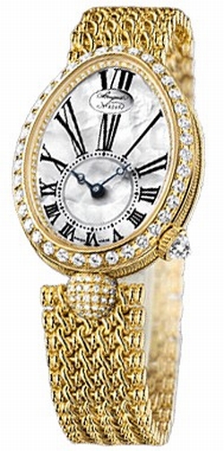 Breguet 8928BA/51/J20.DD00 Reine de Naples Ladies Automatic 18kt Yellow Gold