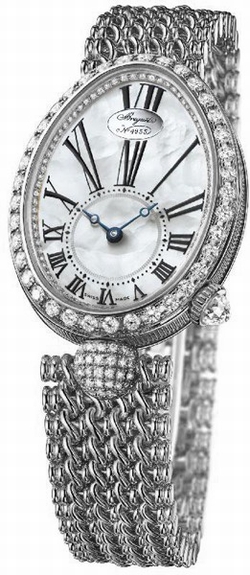 Breguet 8928BB/51/J20.DD00 Reine de Naples Ladies Automatic 18kt White Gold