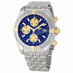 Breitling B1335611/C646 Chronomat Mens Automatic 18kt Yellow Gold And Stainless Steel