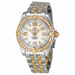Breitling C7135653/G650 Cockpit Ladies Quartz 18 kt Rose Gold and Stainless Steel