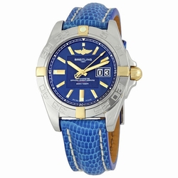 Breitling B49350L2-C809 Galactic Mens Automatic Two Tone Stainless Steel and 18 kt Yellow Gold