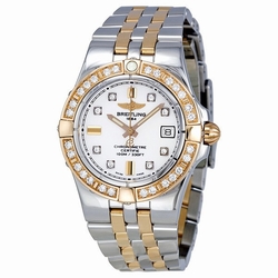 Breitling C71340LA-A715TT Galactic Ladies Quartz Stainless Steel and Gold