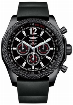 Breitling M4139024-BB85 Mens Automatic Midnight Carbon Black Stainless Steel