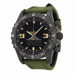 Breitling M7836622-BD39GCVT Mens Quartz Black Carbon-based Stainless Steel