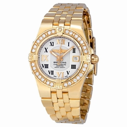 Breitling H7134053/G672 Starliner Ladies Quartz 18k Rose Gold