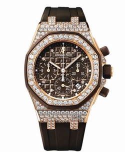 Audemars Piguet 26092OK.ZZ.D080CA.01 Royal Oak Ladies Automatic 18 kt Rose Gold set with diamonds