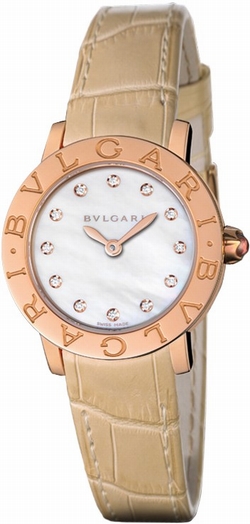 Bvlgari 101884 Ladies Quartz 18kt Pink Gold