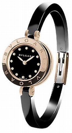 Bvlgari 102175 Ladies Quartz 18 Carat Pink Gold
