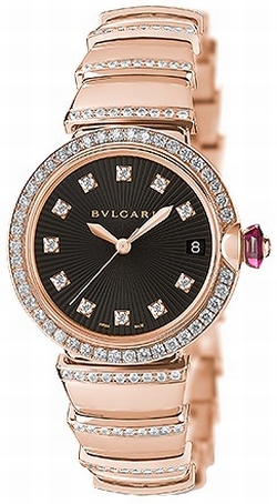Bvlgari 102191 Ladies Automatic 18 Carat Pink Gold