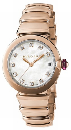 Bvlgari 102353 Ladies Automatic 18k Pink Gold