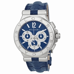 Bvlgari DG42C3SLDCH Diagono Mens Automatic Stainless Steel