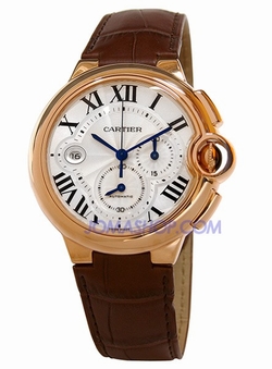 Cartier W6920009 Ballon Bleu de Cartier Mens Automatic 18k Rose Gold