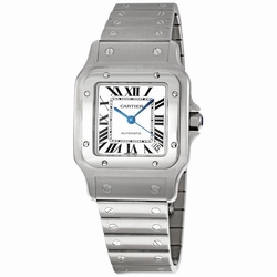 Cartier W20098D6 Santos de Cartier Mens Automatic Stainless Steel