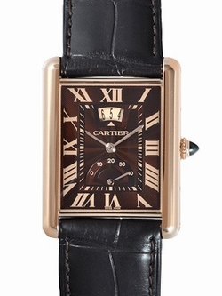 Cartier W1560002 Tank Ladies Automatic 18kt Rose Gold