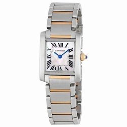 Cartier W51027Q4 Tank Ladies Quartz Stainless Steel