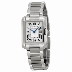Cartier W5310022 Tank Ladies Quartz Stainless Steel