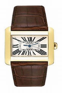 Cartier W6300856 Ladies Automatic 18K Yellow Gold