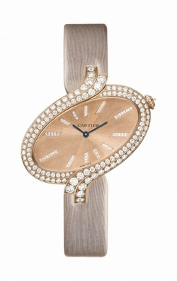 Cartier WG800020 Ladies Quartz 18 Carat Rose Gold