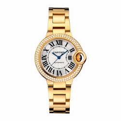Cartier WJBB0002 Ladies Automatic 18 Carat Yellow Gold
