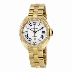 Cartier WJCL0004 Ladies Automatic 18kt Yellow Gold