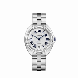 Cartier WJCL0007 Ladies Automatic 18 Carat White Gold