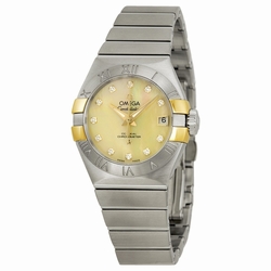 Omega 12320272057003 Constellation Ladies Automatic Stainless Steel