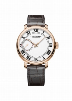 Chopard 161963-5001 Mens Automatic 18k Rose Gold