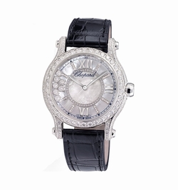 Chopard 274891-1008 Ladies Automatic 18 Carat White Gold