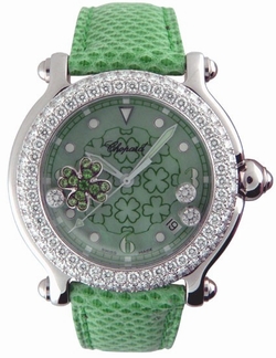 Chopard 288427-20 Mens Quartz 18 Carat White Gold