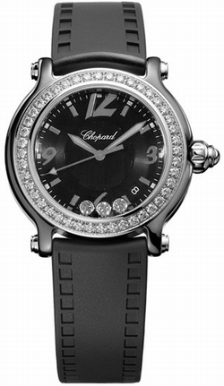 Chopard 288507-9003 Ladies Quartz Black Ceramic